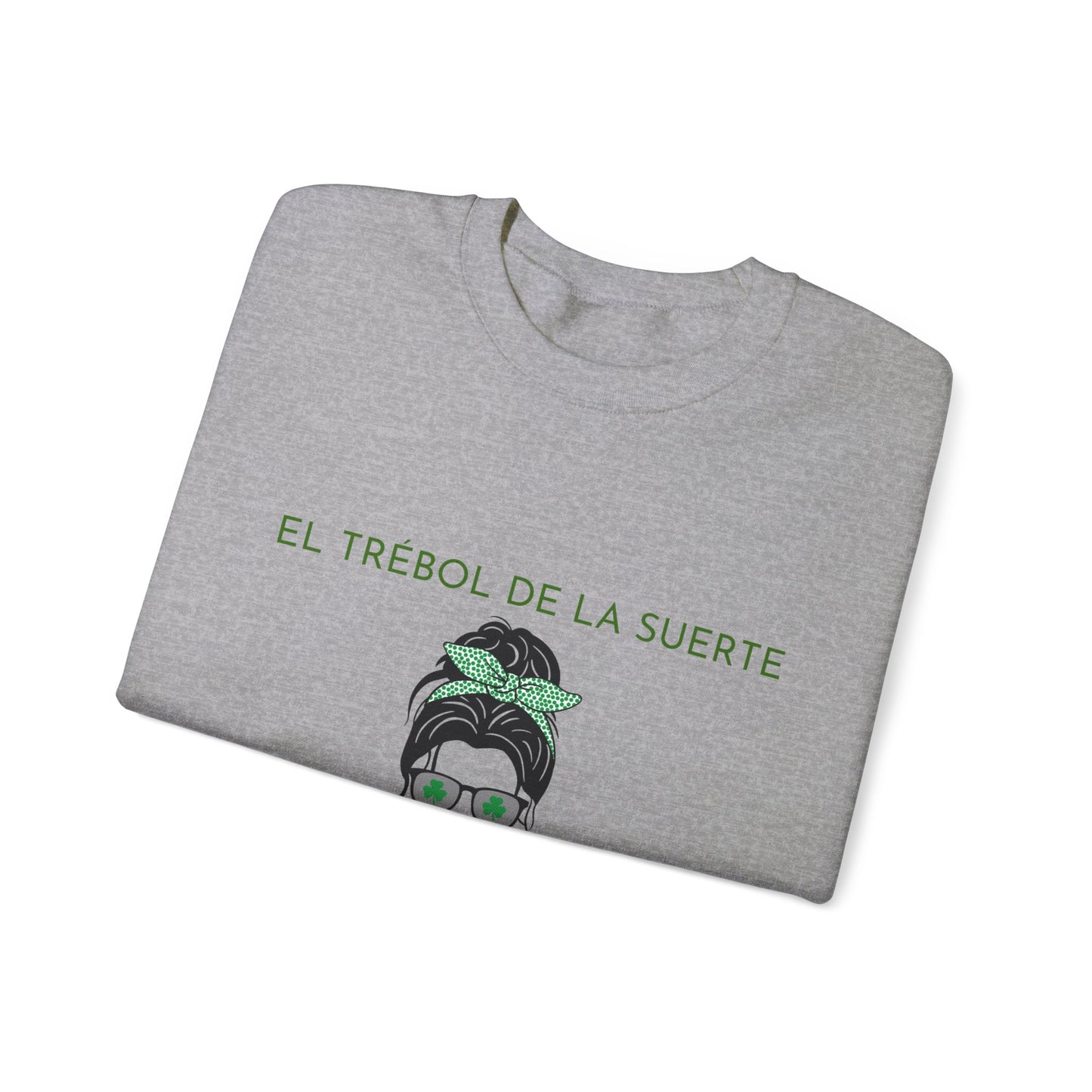 el trevol de la suerte para ti,  shirt gift for her and him funny cannabis leaf unisex sweatshirt lucky Irish sweatshirt, St. Patrick's Day sweatshirt