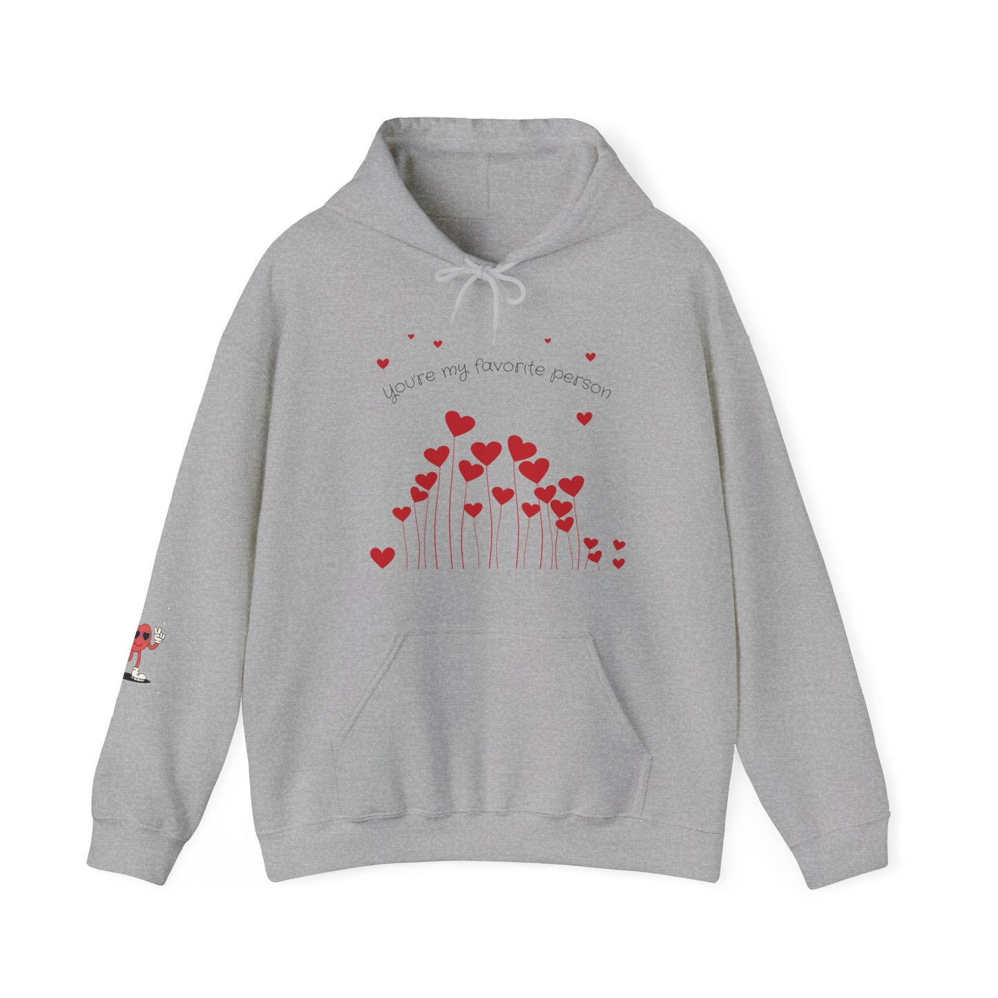 Sudadera con capucha para San Valentín: ¡Amor en cada puntada! 