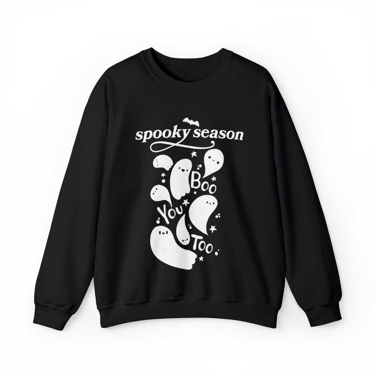 halloween hoodie, spooky  boo ghost , Unisex Heavy Blend™ Crewneck Sweatshirt, halloween hoodie, spooky boo ghost,  cute spooky