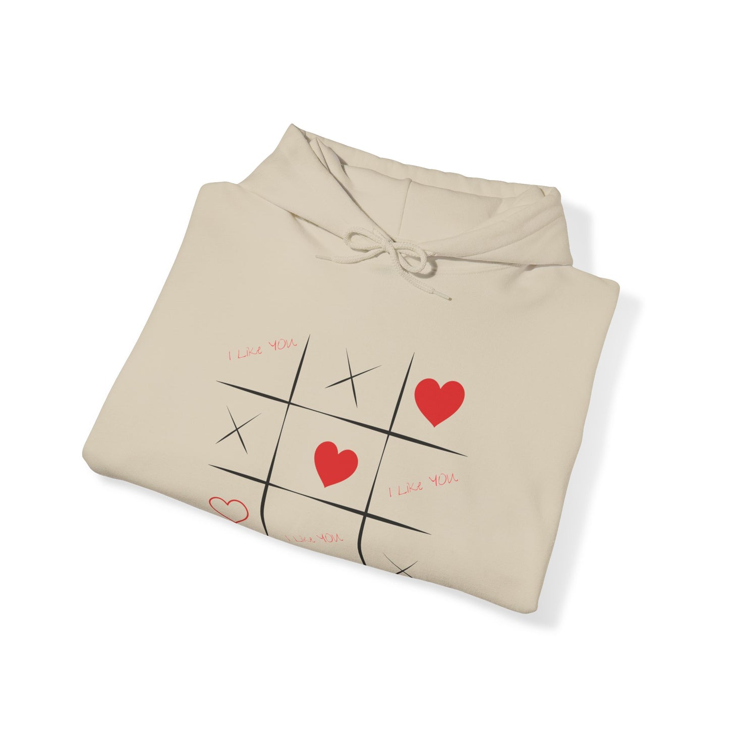 Sudadera con capucha unisex Heavy Blend™ para el día de San Valentín: ¡Amor en cada puntada!