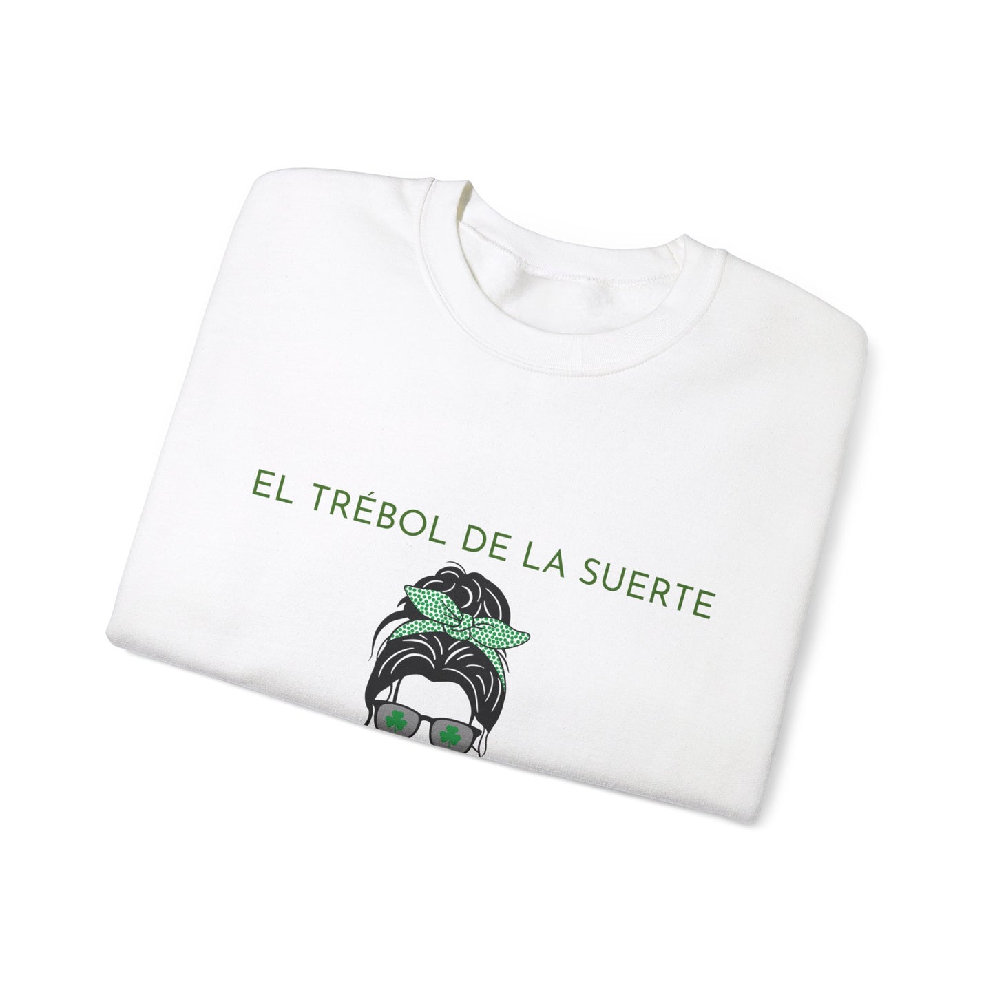 el trevol de la suerte para ti,  shirt gift for her and him funny cannabis leaf unisex sweatshirt lucky Irish sweatshirt, St. Patrick's Day sweatshirt