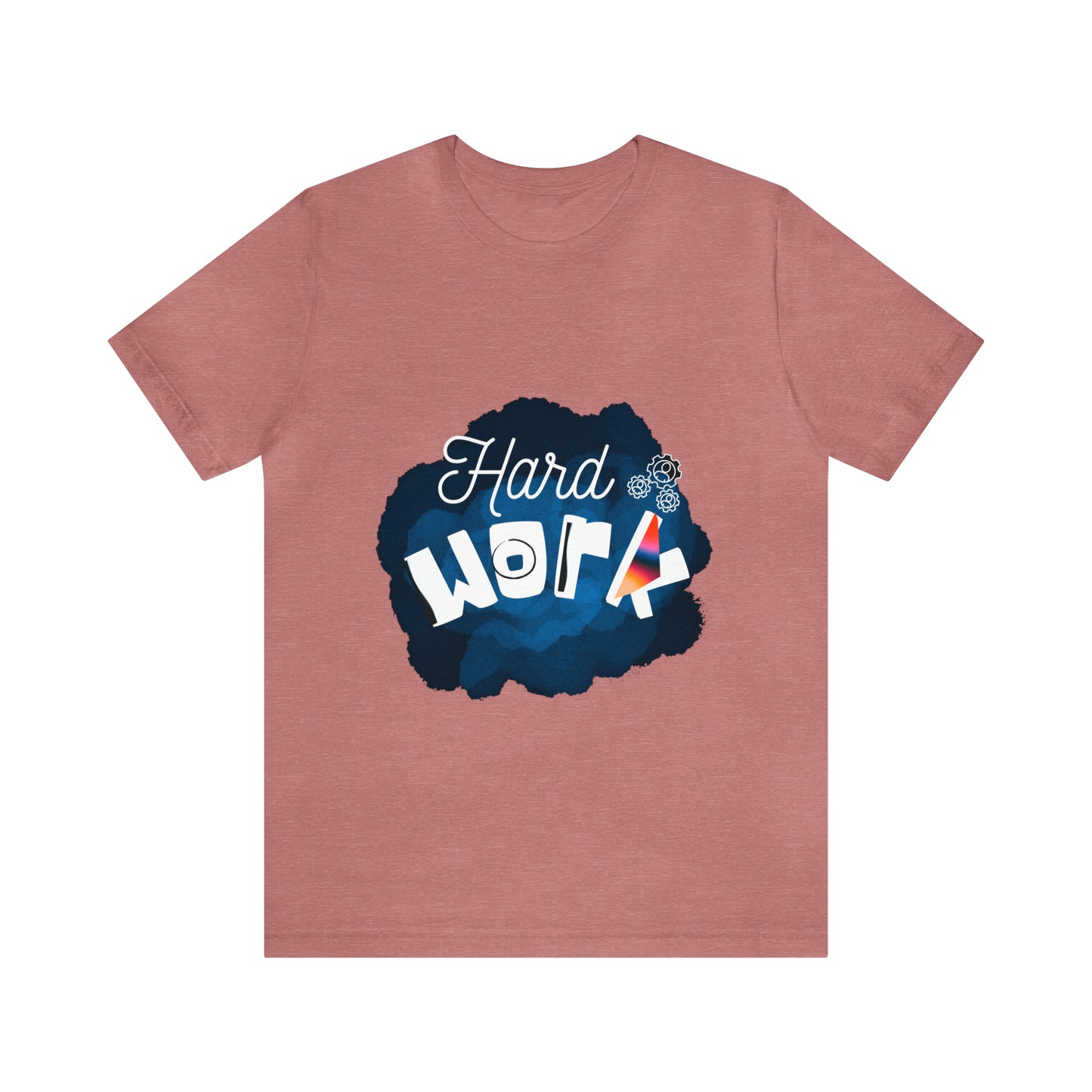 Camiseta Work Hard, regalo, camiseta de manga corta Unisex Jersey 