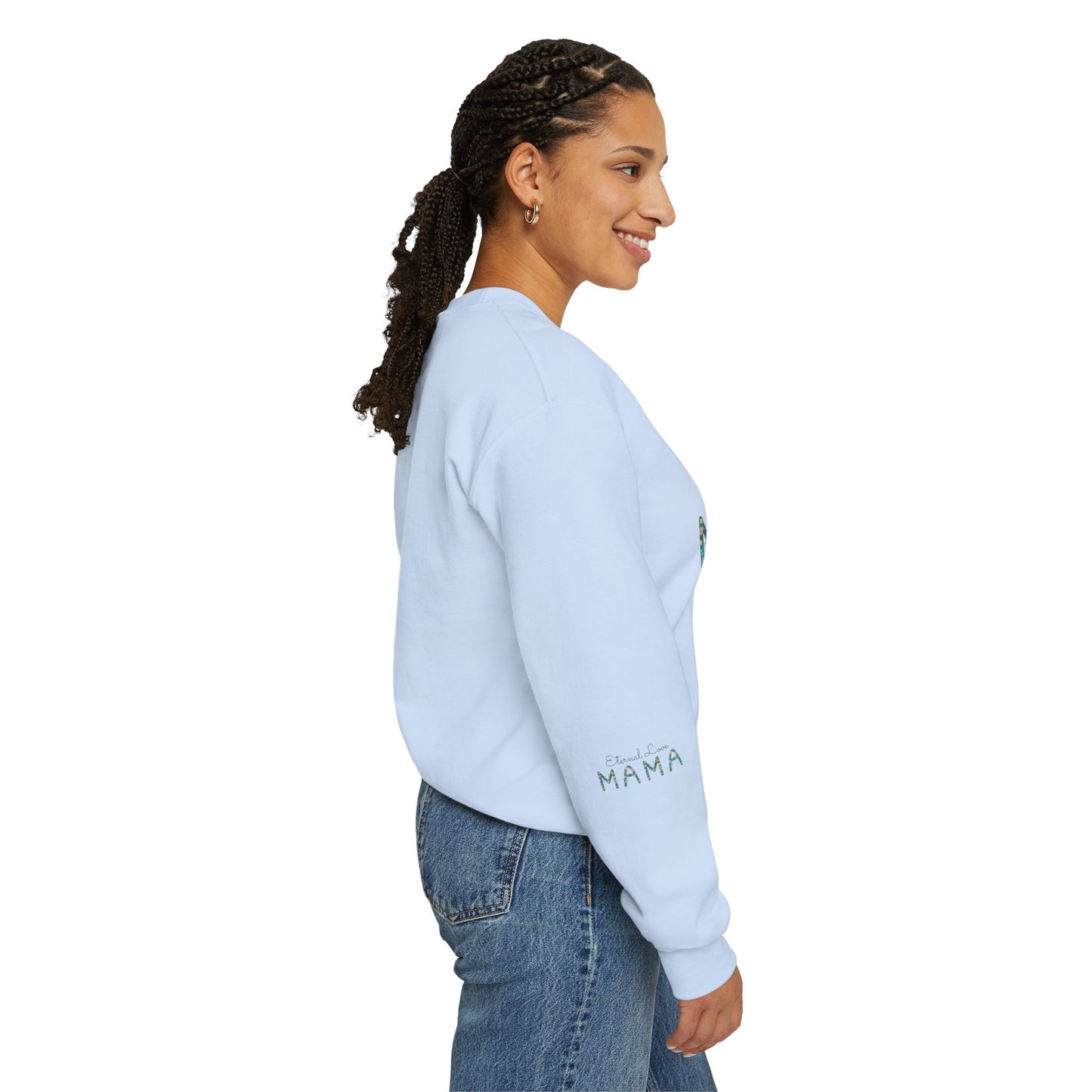 Eternal love mama you Unisex Heavy Blend™ Crewneck Sweatshirt, mom