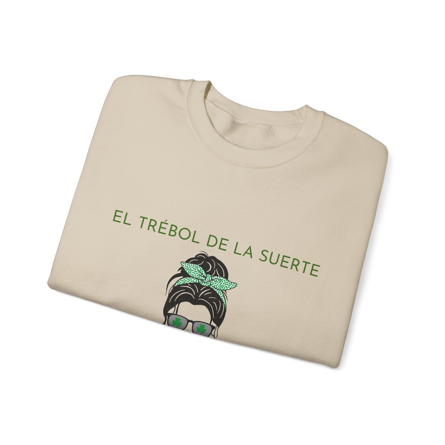 el trevol de la suerte para ti,  shirt gift for her and him funny cannabis leaf unisex sweatshirt lucky Irish sweatshirt, St. Patrick's Day sweatshirt