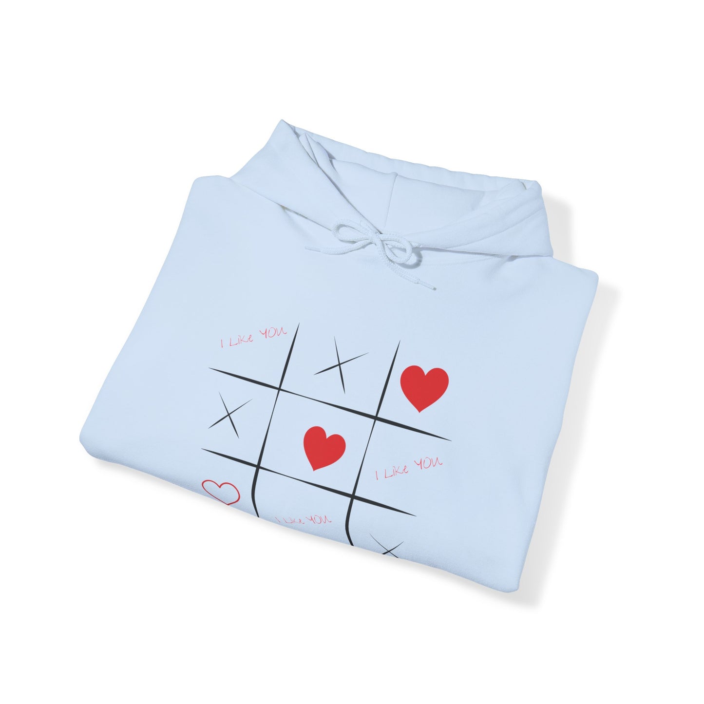 Sudadera con capucha unisex Heavy Blend™ para el día de San Valentín: ¡Amor en cada puntada!