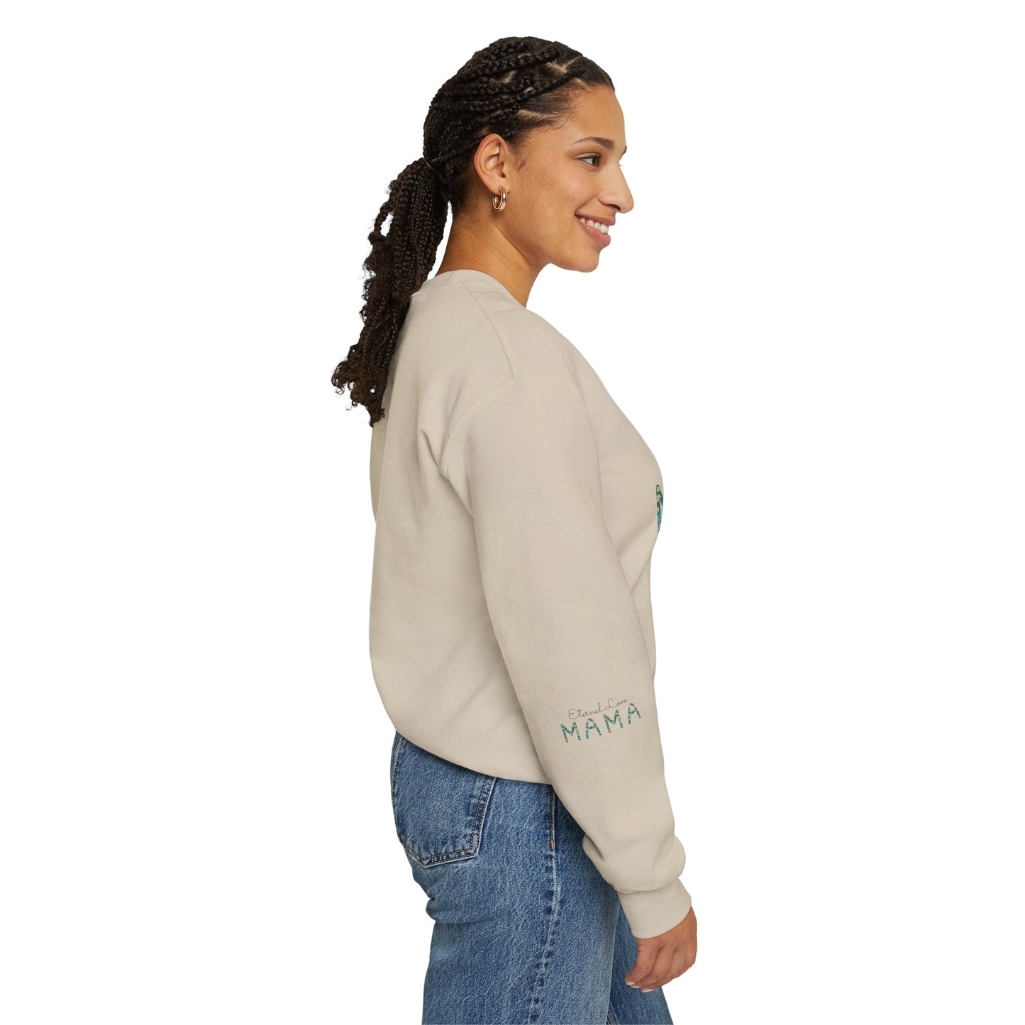 Eternal love mama you Unisex Heavy Blend™ Crewneck Sweatshirt, mom