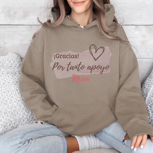 gracias por tanto mom you Unisex Heavy Blend™ Crewneck Sweatshirt, mom