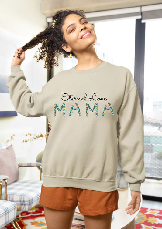 Eternal love mama you Unisex Heavy Blend™ Crewneck Sweatshirt, mom