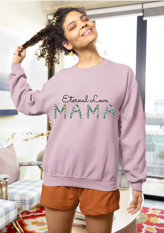 Eternal love mama you Unisex Heavy Blend™ Crewneck Sweatshirt, mom