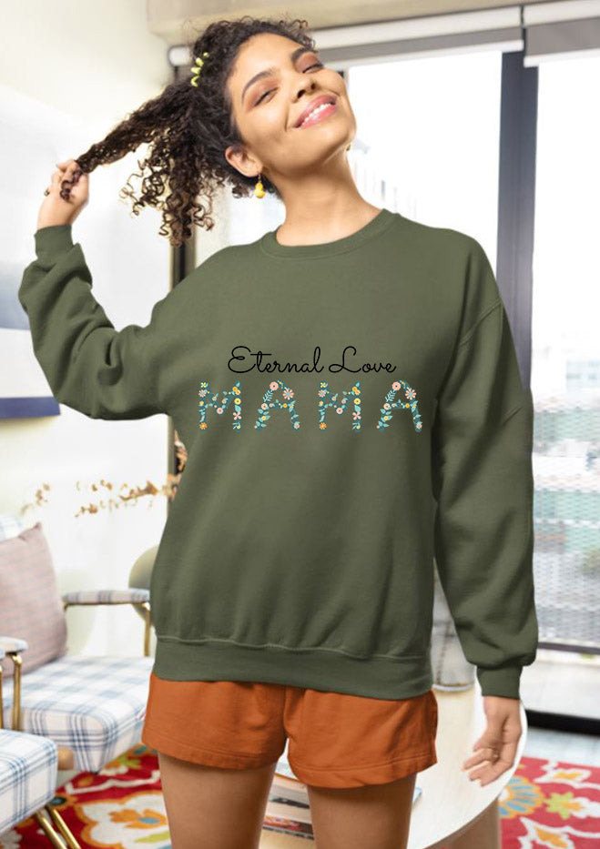 Eternal love mama you Unisex Heavy Blend™ Crewneck Sweatshirt, mom